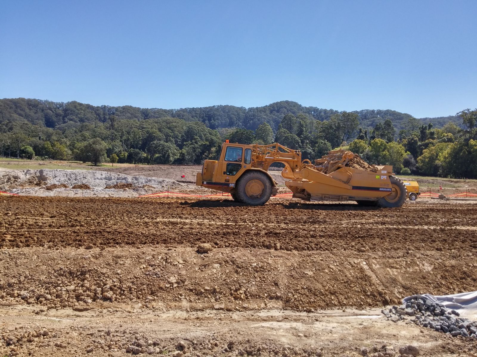 Highway detention basin — Coffs Harbour, NSW